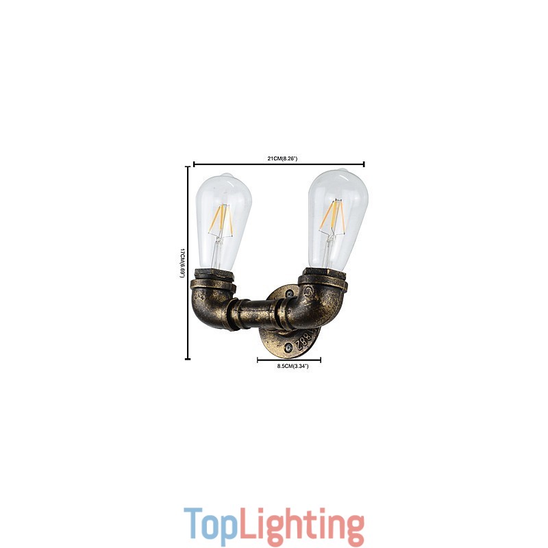 Rustic Lodge Traditional Classic Antique Brass Feature for Ambient Light Wall Lights Wall Light