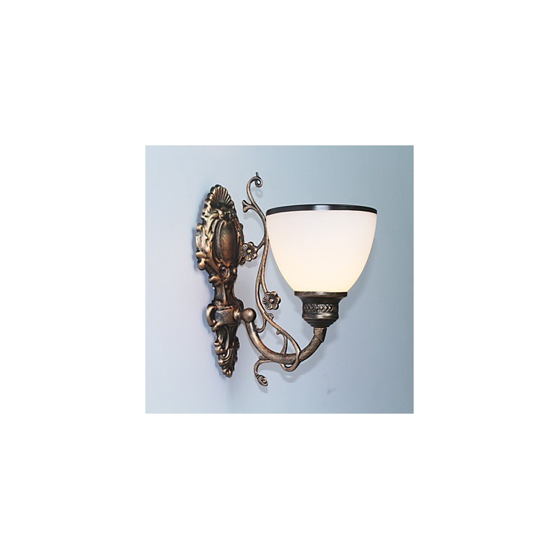 Simple American Wall Lamp Bedside Lamp Living Room Decorative Lamp Wrought Iron European Style Creative Wall Lamp