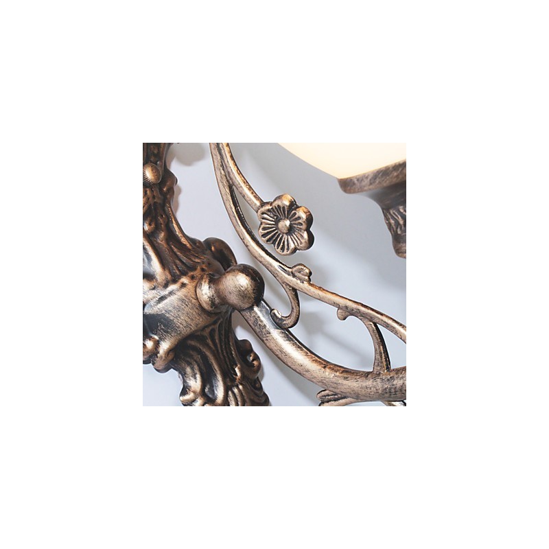 Simple American Wall Lamp Bedside Lamp Living Room Decorative Lamp Wrought Iron European Style Creative Wall Lamp