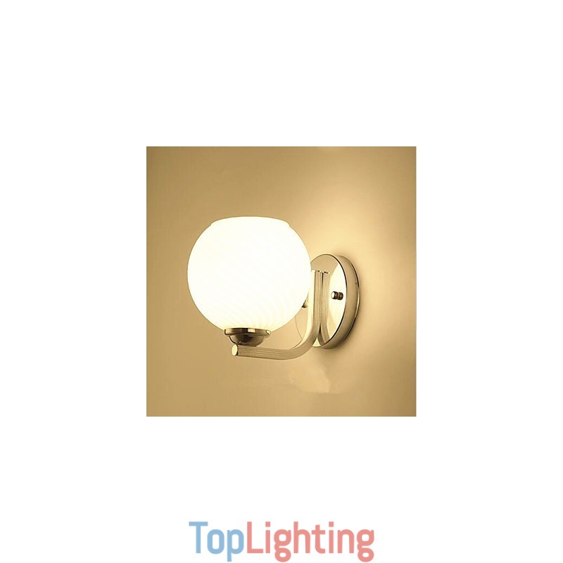 Simple Modern Contemporary Electroplate Feature for Swing Arm Eye Protection Ambient Light Wall Sconces