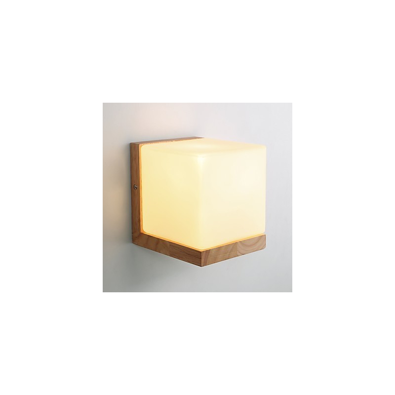 Novelty Country Feature for Mini Style Eye Protection Ambient Light Sconces Bedside Night Light Creative Balcony Wall Lamp