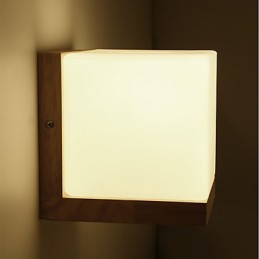 Novelty Country Feature for Mini Style Eye Protection Ambient Light Sconces Bedside Night Light Creative Balcony Wall Lamp