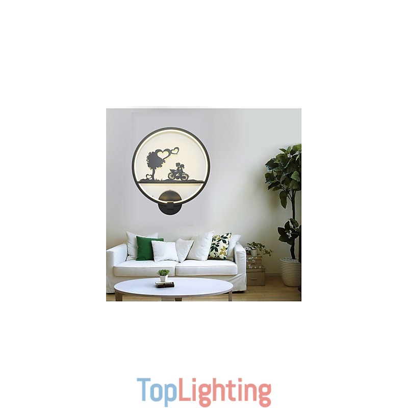 Aluminum Product Wall Lamp Modern Minimalist Creative Wall Lamp Fashionable Living Room Background Wall Balcony Lamp Corridor Lights
