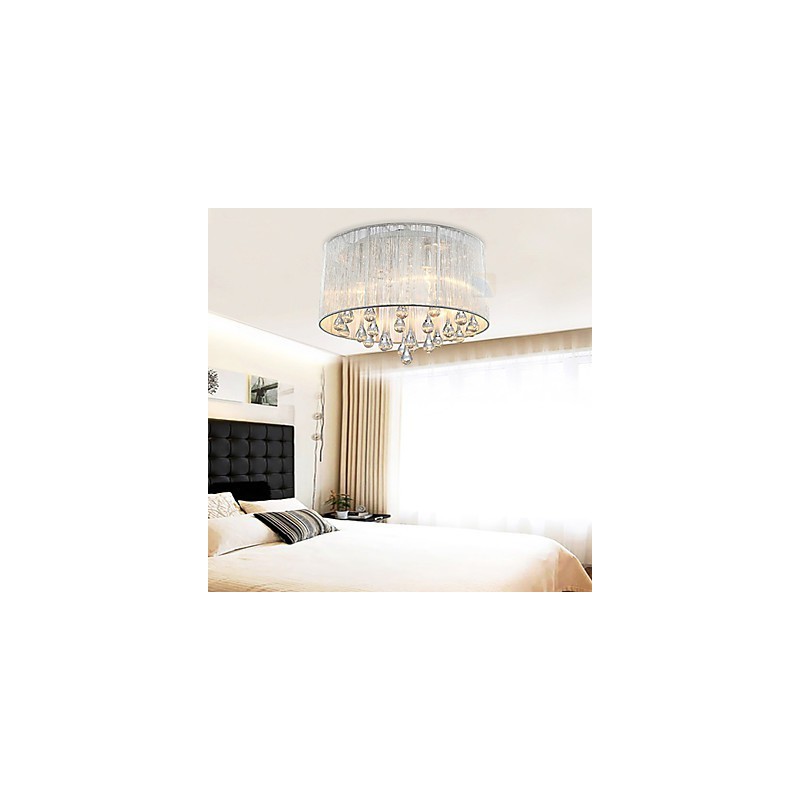 Ceiling Light Modern Crystal 4 Lights