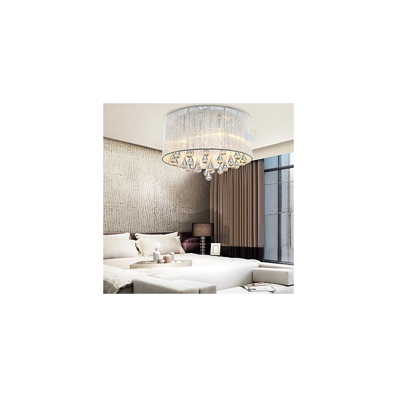 Ceiling Light Modern Crystal 4 Lights