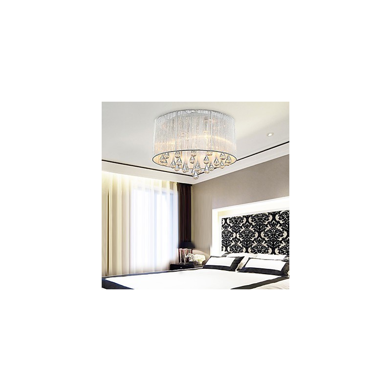 Ceiling Light Modern Crystal 4 Lights