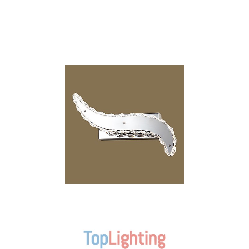 Integrated Modern Contemporary Painting Feature for Crystal Ambient Light Wall Sconces Wall Light