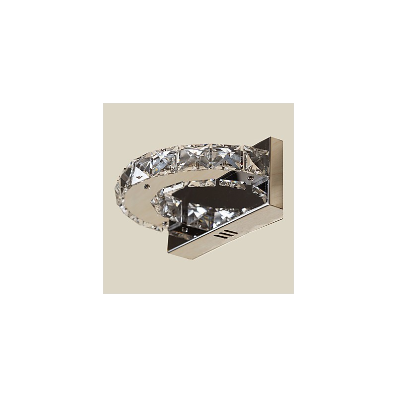 Integrated Modern Contemporary Painting Feature for Crystal Ambient Light Wall Sconces Wall Light