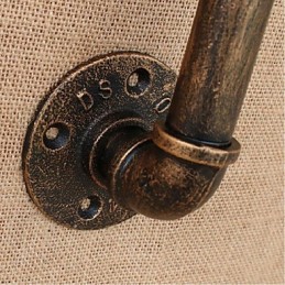 Nostalgia Simple Water Pipe Decorative Small Wall Lamp Wall Light