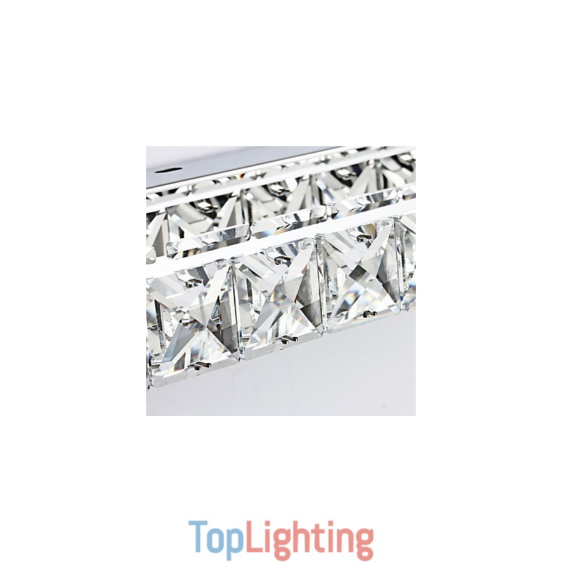 Long High Quality Mirror Lamp Bathroom Lights Metal and Crystal Wall Light