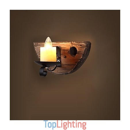 Rustic Lodge Painting Feature for Mini Style Ambient Light Wall Sconces Wall Light Rustic Lodge Painting Feature for Mini Style Ambient Light Wall Sconces Wall Light