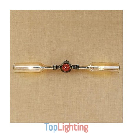 Retro American Village Creative Industry Wind Designer Water Bottle Wall Lamp Wall Light Amber Retro American Village Creative Industry Wind Designer Water Bottle Wall Lamp Wall Light Amber