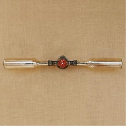 Retro American Village Creative Industry Wind Designer Water Bottle Wall Lamp Wall Light Amber
