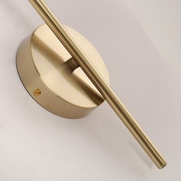 Modern Contemporary Electroplated Feature for Arc Uplight Wall Sconces Wall Light