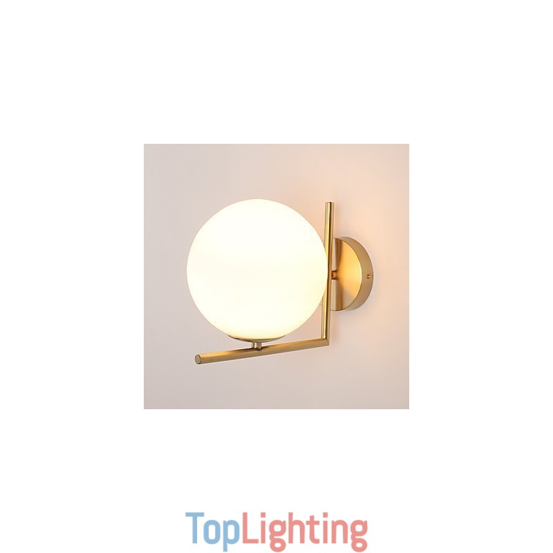 Modern Contemporary Electroplated Feature for Arc Uplight Wall Sconces Wall Light