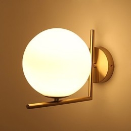 Modern Contemporary Electroplated Feature for Arc Uplight Wall Sconces Wall Light