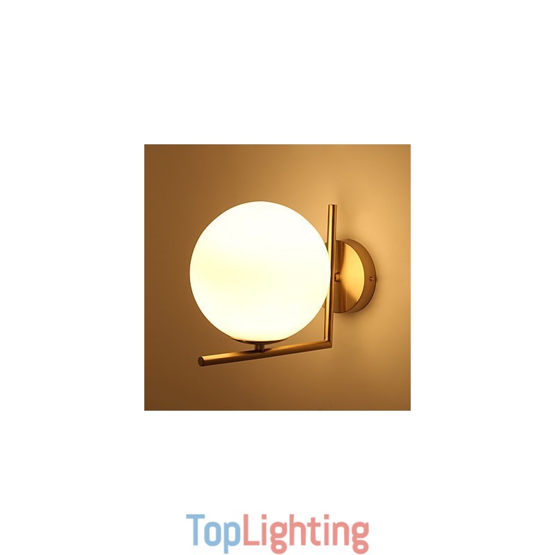Modern Contemporary Electroplated Feature for Arc Uplight Wall Sconces Wall Light