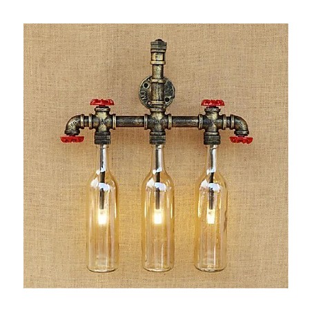Retro Industrial Wind Switch Water Bottle Wall Lamp Wall Light Amber Retro Industrial Wind Switch Water Bottle Wall Lamp Wall Light Amber
