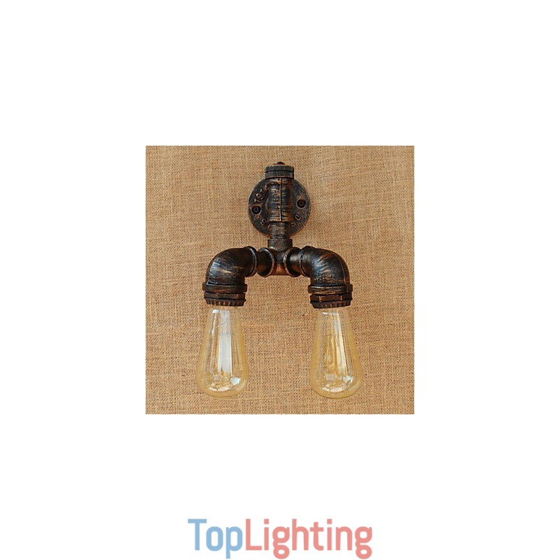 Rustic Lodge Painting Feature for Ambient Light Wall Sconces Wall Light