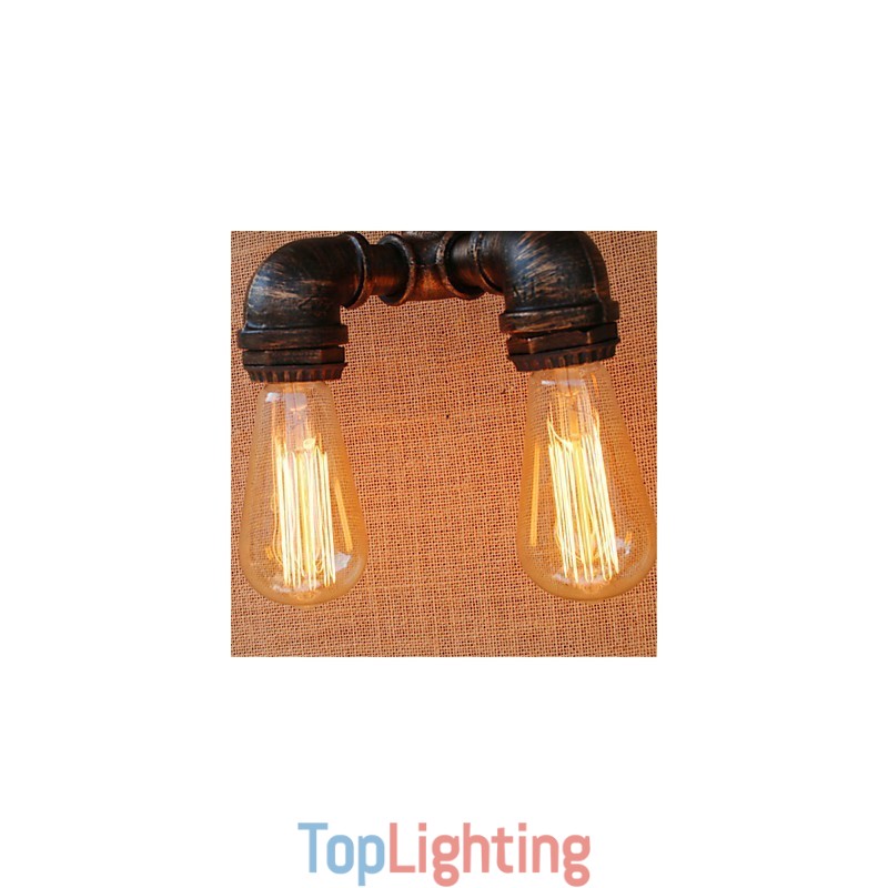Rustic Lodge Painting Feature for Ambient Light Wall Sconces Wall Light