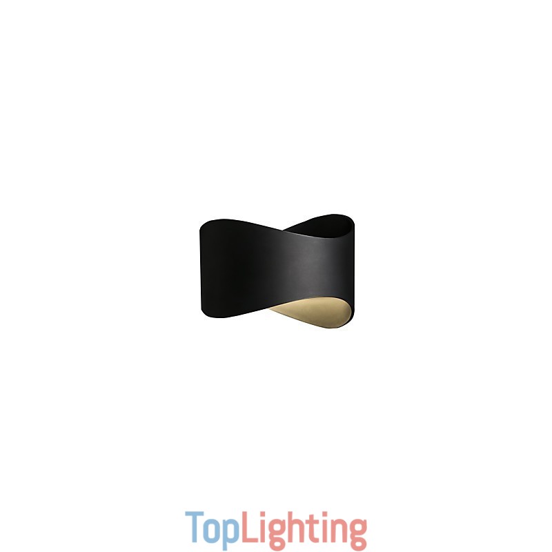 Modern Contemporary Black Oxide Finish Feature for Mini Style Ambient Light Wall Sconces Wall Light