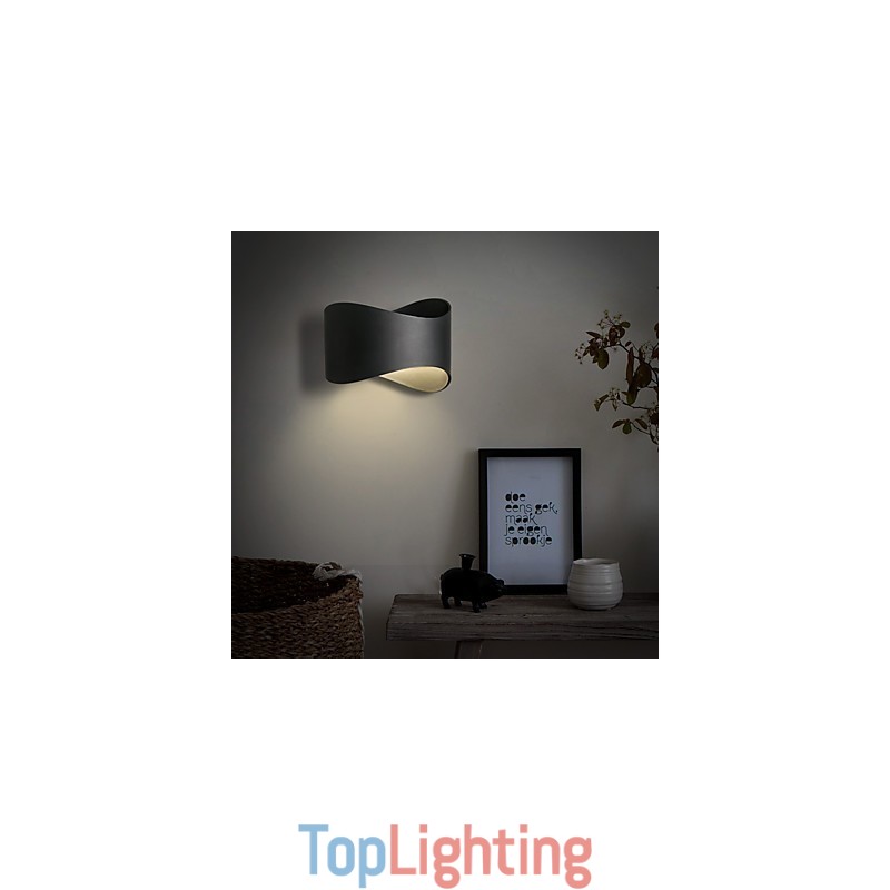 Modern Contemporary Black Oxide Finish Feature for Mini Style Ambient Light Wall Sconces Wall Light