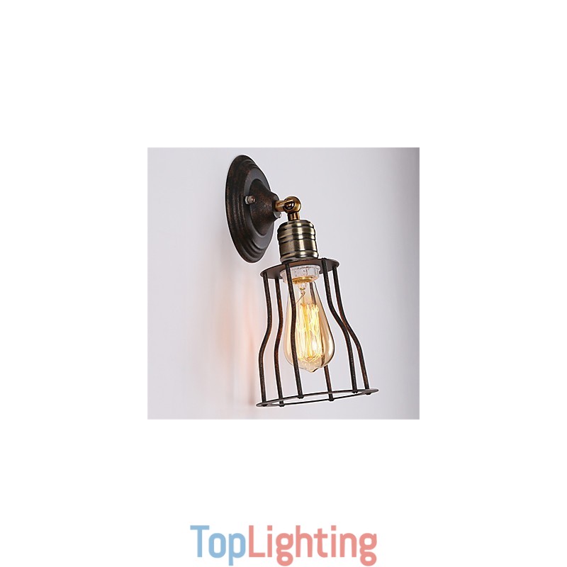 Retro Industrial Style Country Metal Wall Lights Restaurant Cafe Mini Wall Sconces