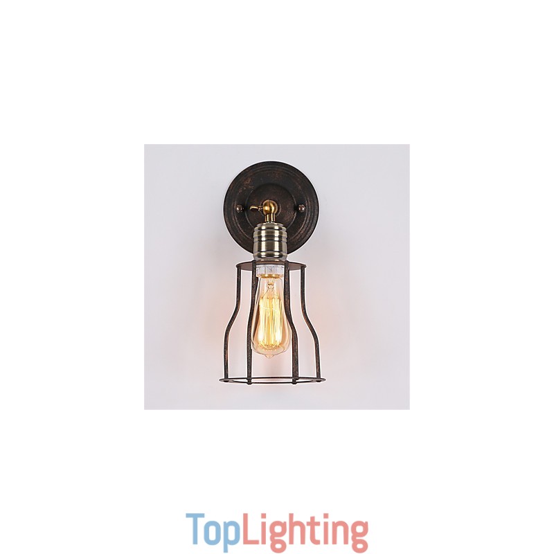 Retro Industrial Style Country Metal Wall Lights Restaurant Cafe Mini Wall Sconces