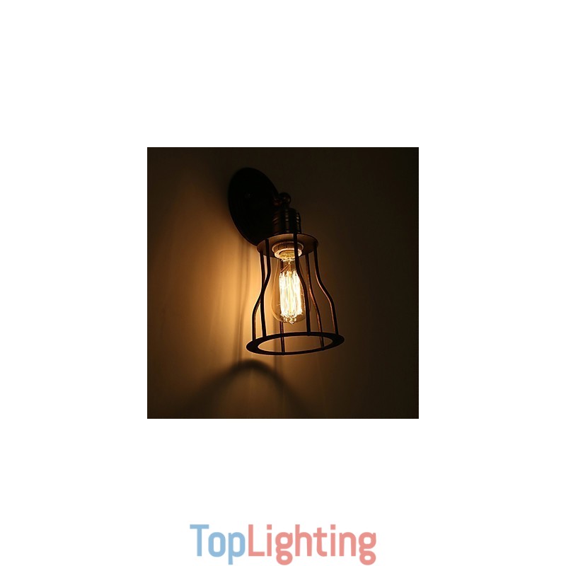 Retro Industrial Style Country Metal Wall Lights Restaurant Cafe Mini Wall Sconces