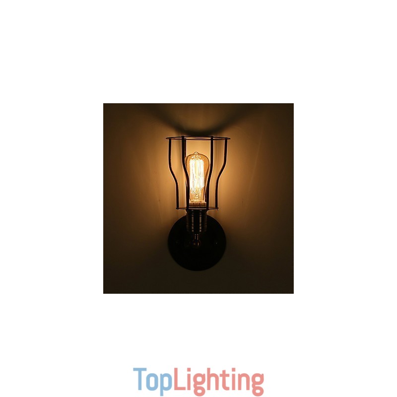 Retro Industrial Style Country Metal Wall Lights Restaurant Cafe Mini Wall Sconces