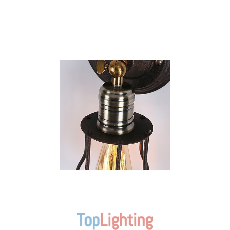 Retro Industrial Style Country Metal Wall Lights Restaurant Cafe Mini Wall Sconces