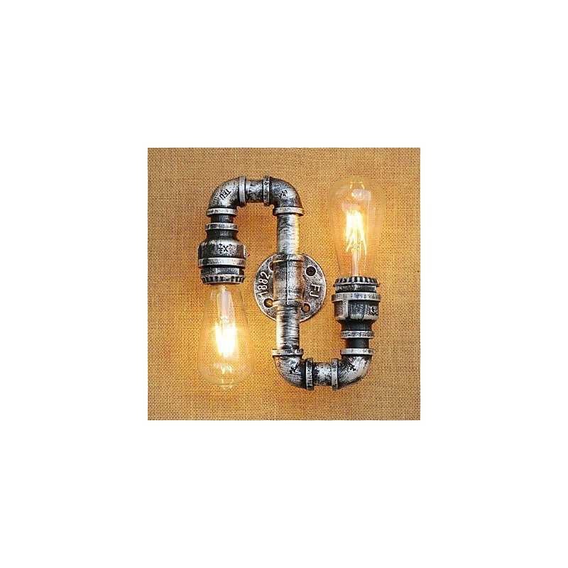 Country Retro Painting Feature for Swing Arm Ambient Light Wall Sconces Wall Light