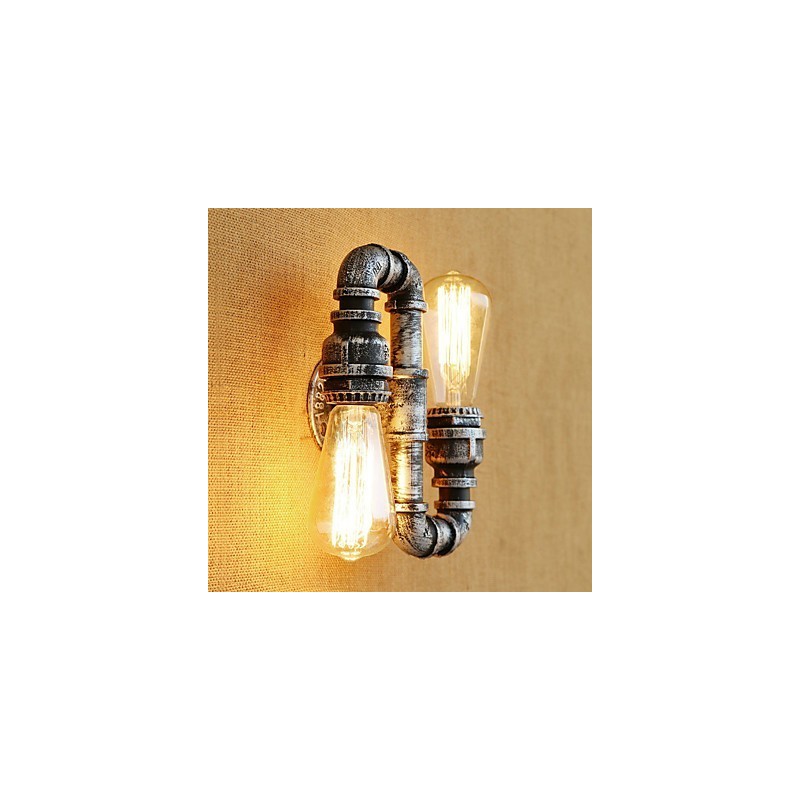 Country Retro Painting Feature for Swing Arm Ambient Light Wall Sconces Wall Light