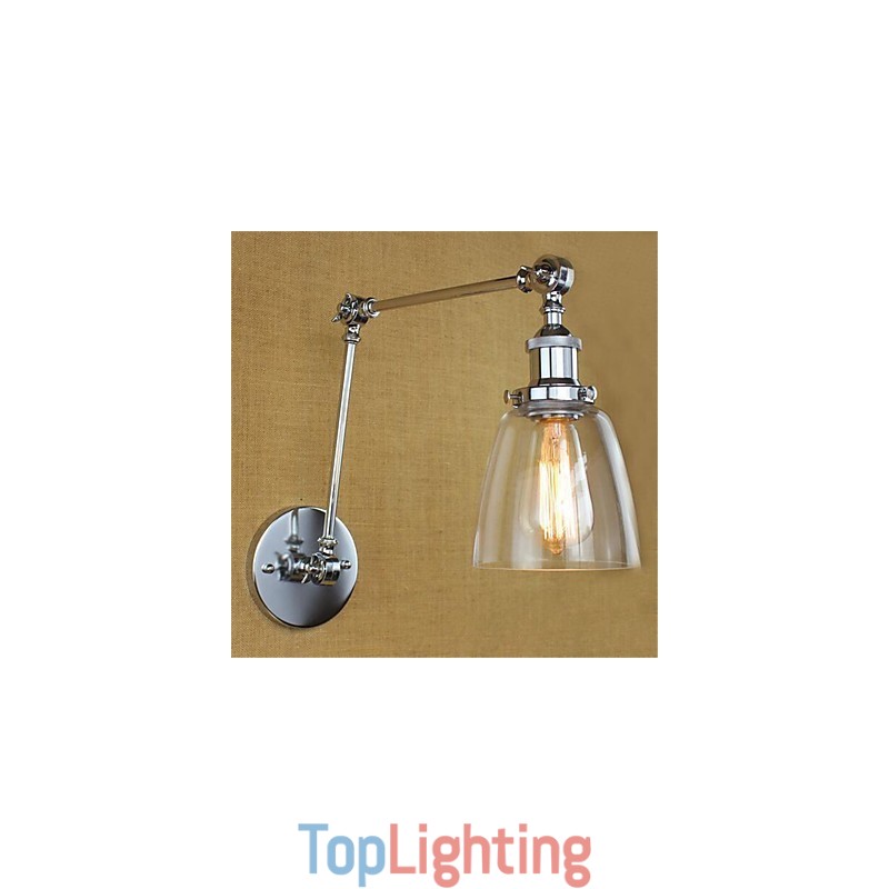 Rustic Lodge Country Retro Electroplated Feature for Adjustable Height And Angle Arm Eye Protection