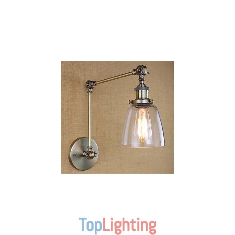 Rustic Lodge Country Retro Electroplated Feature for Adjustable Height And Angle Arm Eye Protection