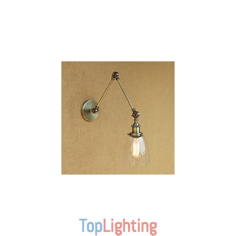 Rustic Lodge Country Retro Electroplated Feature for Adjustable Height And Angle Arm Eye Protection