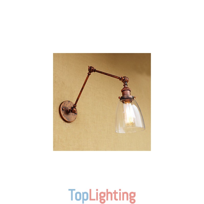 Rustic Lodge Country Retro Electroplated Feature for Adjustable Height And Angle Arm Eye Protection