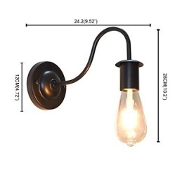 Rustic Lodge Traditional Classic Painting Feature for Downlight Wall Sconces Wall Light