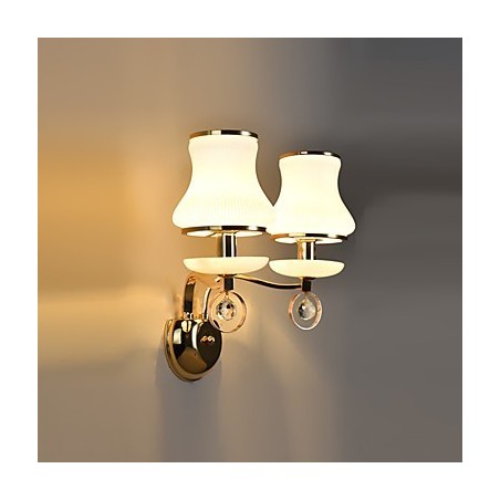 Modern Contemporary Electroplated Feature for Crystal Ambient Light Wall Sconces Wall Light Modern Contemporary Electroplated Feature for Crystal Ambient Light Wall Sconces Wall Light