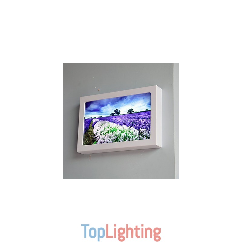 Integrated Modern Contemporary Modern Comtemporary Painting Feature for Ambient Light Wall Sconces