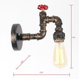 Modern Contemporary Rustic Lodge Country Retro Painting Feature for Mini Style Downlight Wall Sconces Wall Light