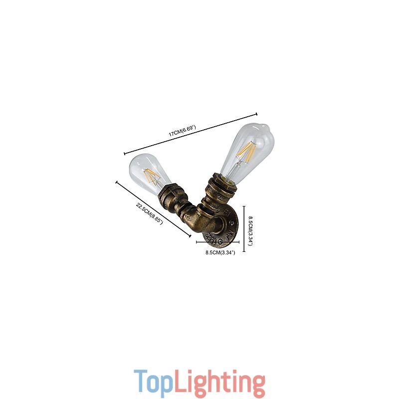 Wall Light Wall Sconces Wall Iron Wall Lamp Dumb Black Lightsaber Lamp On Wall