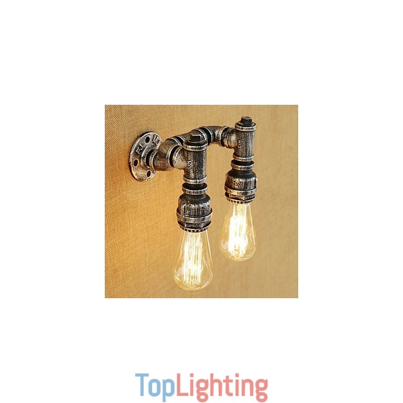 Country Retro Painting Feature for Swing Arm Ambient Light Wall Sconces Wall Light