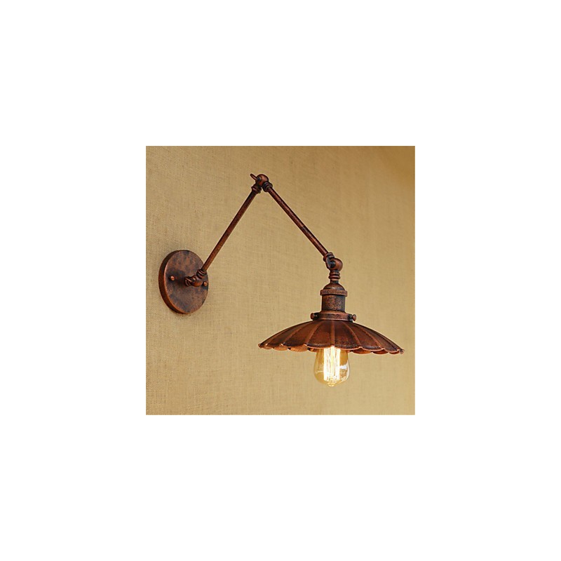 Rustic Lodge Country Retro Painting Feature for Mini Style Swing Arm Ambient Light Swing