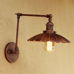 Rustic Lodge Country Retro Painting Feature for Mini Style Swing Arm Ambient Light Swing