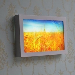 Integrated Modern Contemporary Modern Comtemporary Painting Feature for Ambient Light Wall Sconces
