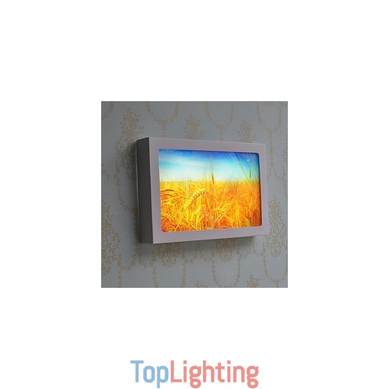 Integrated Modern Contemporary Modern Comtemporary Painting Feature for Ambient Light Wall Sconces