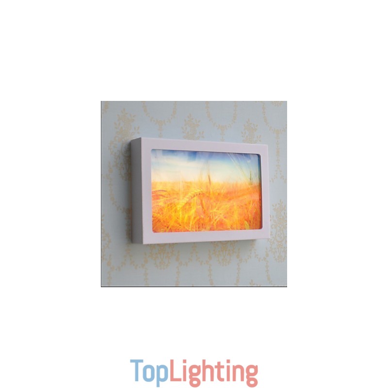 Integrated Modern Contemporary Modern Comtemporary Painting Feature for Ambient Light Wall Sconces