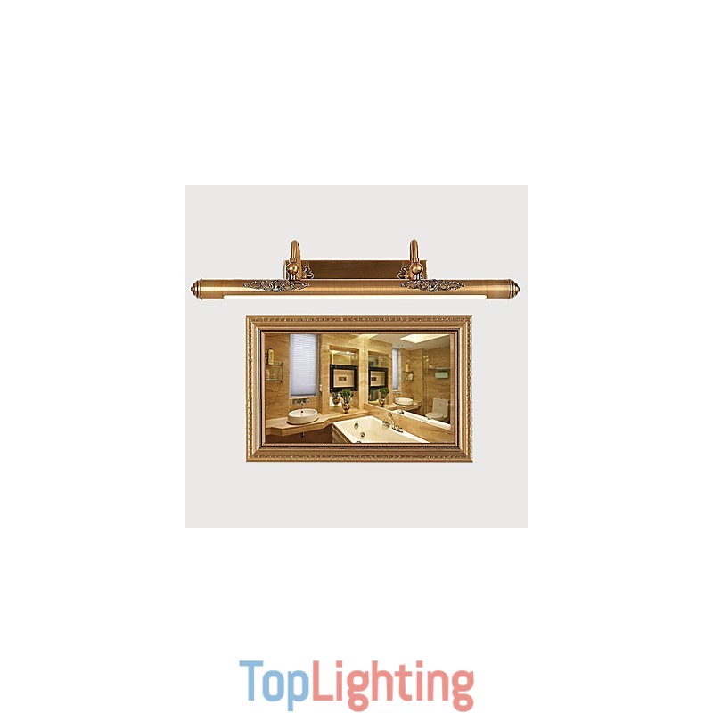 Mirror Lamp Modern Contemporary Traditional Classic Rustic Lodge Vintage Antique Brass Feature for