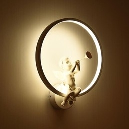 Nordic Modern Minimalist Wall Lamp Bedroom Decorative Lights Aluminum Products Lamps Angels Corridors Wall Lights